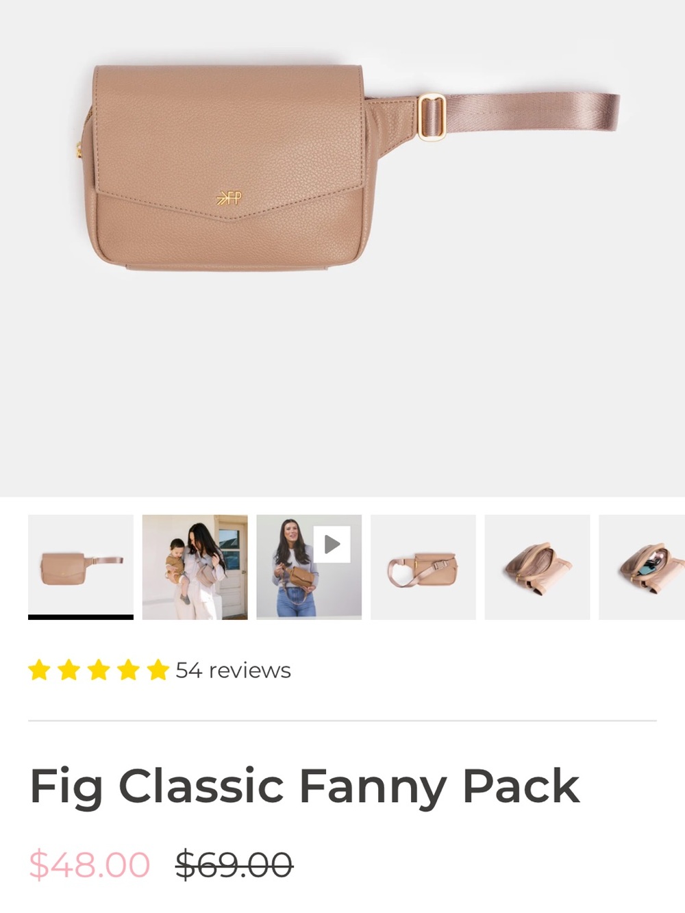 Freshly Picked Classic Fanny Pack